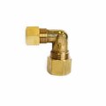 Atc 1/2 in. Compression X 3/8 in. D Compression Brass 90 Degree Elbow 6JC121010711015